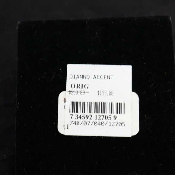 Victoria Townsend Diamond J-Hoop Earrings (1/4 ct. t.w.) - Picture 6 of 6